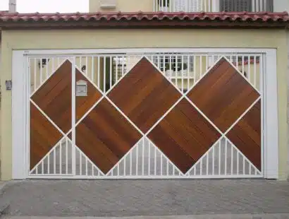 Modelos de Portões de Madeira