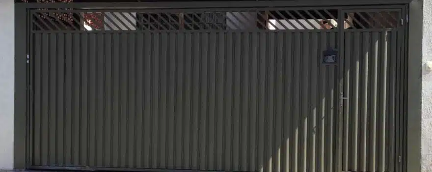 Modelos de Portões de Ferro com Chapa