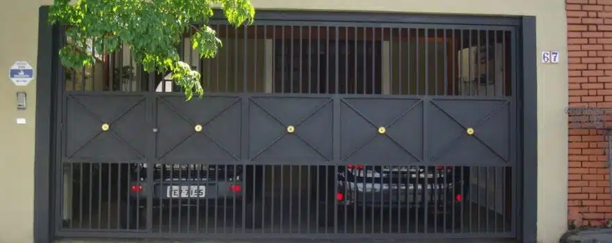 Modelos de Portões de Ferro com Chapa