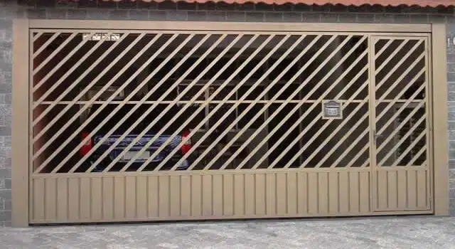 Modelos de Portões de Ferro com Chapa