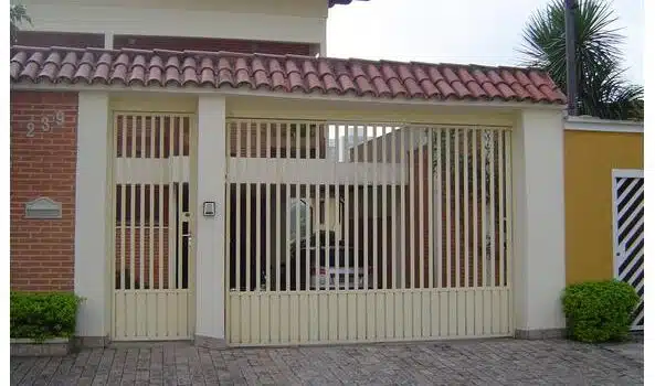 Modelos de Portões de Ferro com Chapa