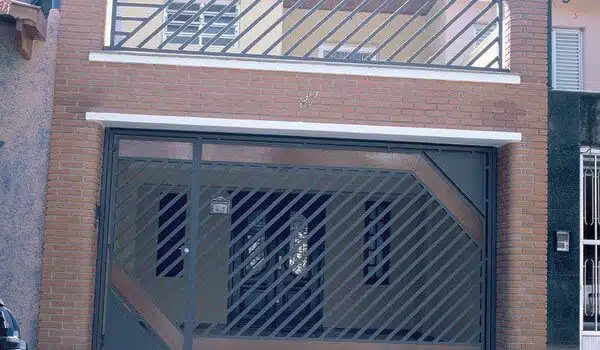 Modelos de Portões de Ferro com Madeira