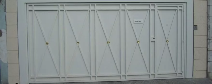 Modelos de Portões de Ferro com Chapa