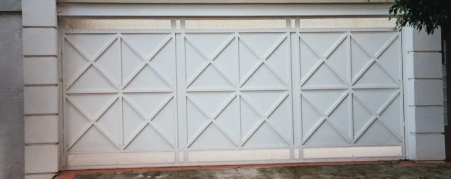 Modelos de Portões de Ferro com Chapa