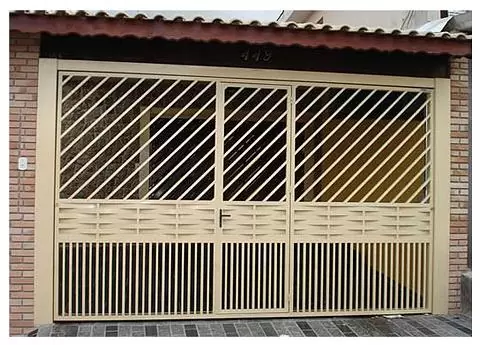 Modelos de Portões de Ferro com Chapa