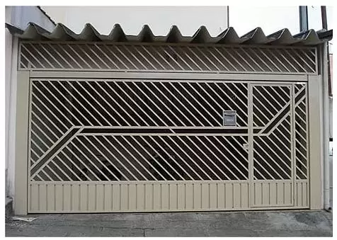 Modelos de Portões de Ferro com Chapa