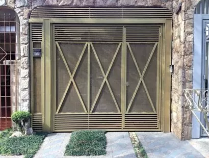 Modelos de Portões de Ferro com Tela